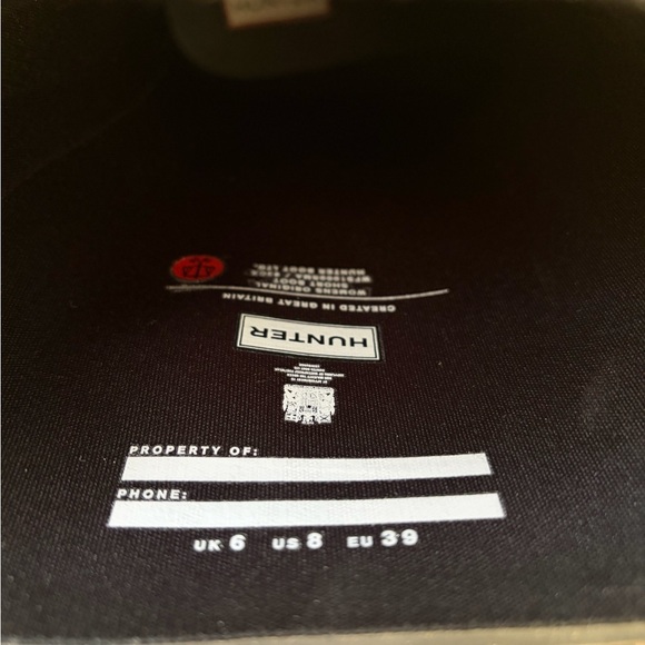 Hunter Classic Black Boots - Picture 6 of 12